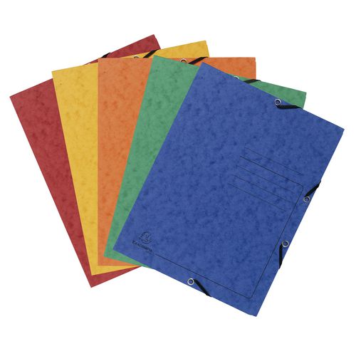 Carpeta de 3 solapas gama de colores exacompta 55400e