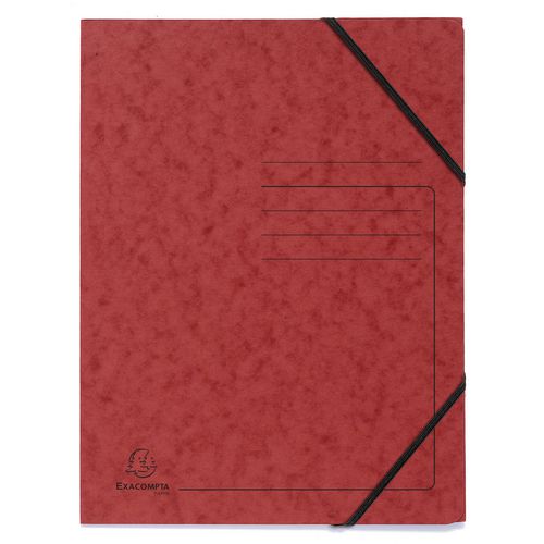 Carpeta exacompta 555415e a4 roja
