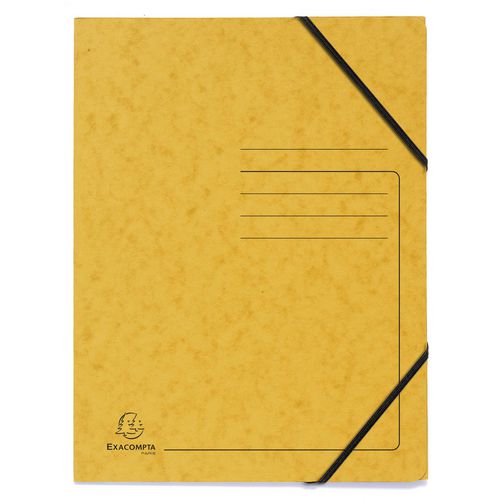 Carpeta exacompta 555419e a4 amarilla