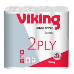 Carta igienica viking standard 2 veli bianca