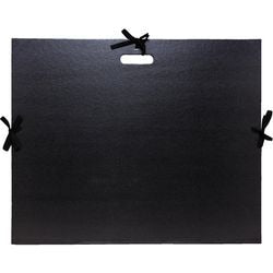 Portafolio exacompta 538900unise cartón, papel negro