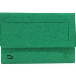 Cartella portadocumenti exacompta 4793z a4, protocollo verde
