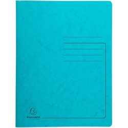 Cartella con piuma exacompta 240236e a4 turchese