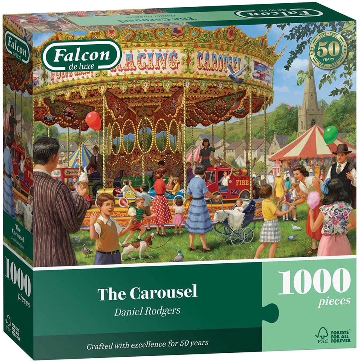 Jumbo falcon the carousel - 1000 pcs.