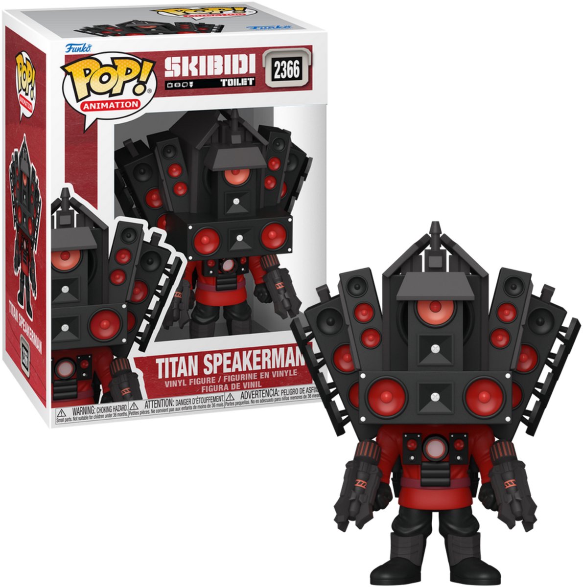 Funko pop vinile: skibidi s2 - titan speakerman