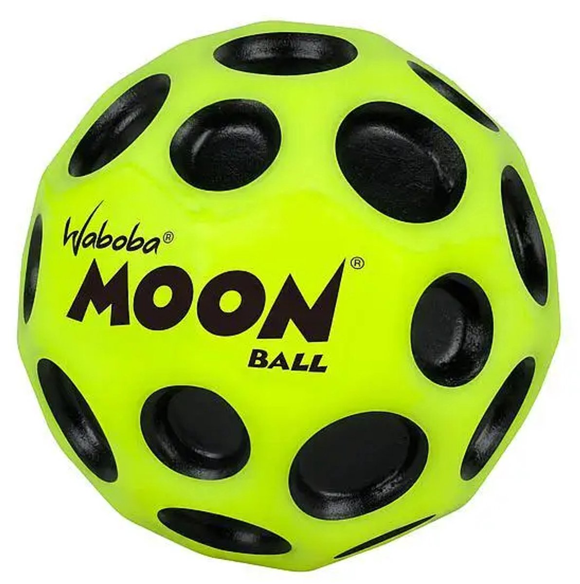 Pelota saltarina Waboba original moon ball - amarillo - ø 6,3cm