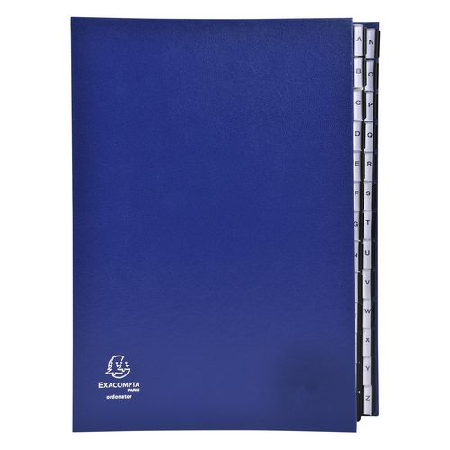 Carpeta clasificadora exacompta 621229e a4 azul