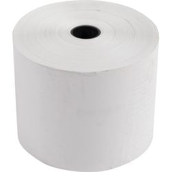 Rollo caja registradora exacompta 40970e 60x80x12mm 76m blanco