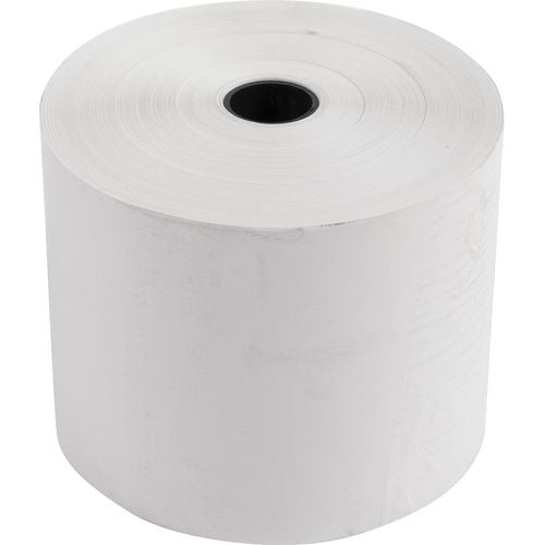 Rollo caja registradora exacompta 40970e 60x80x12mm 76m blanco