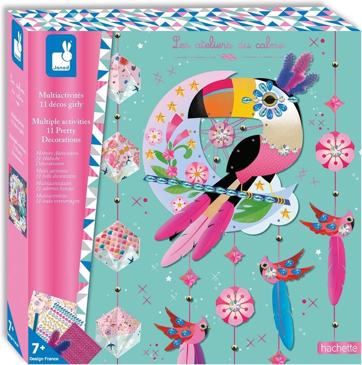 Janod - les ateliers du calme - set multiactividad 11 decoraciones