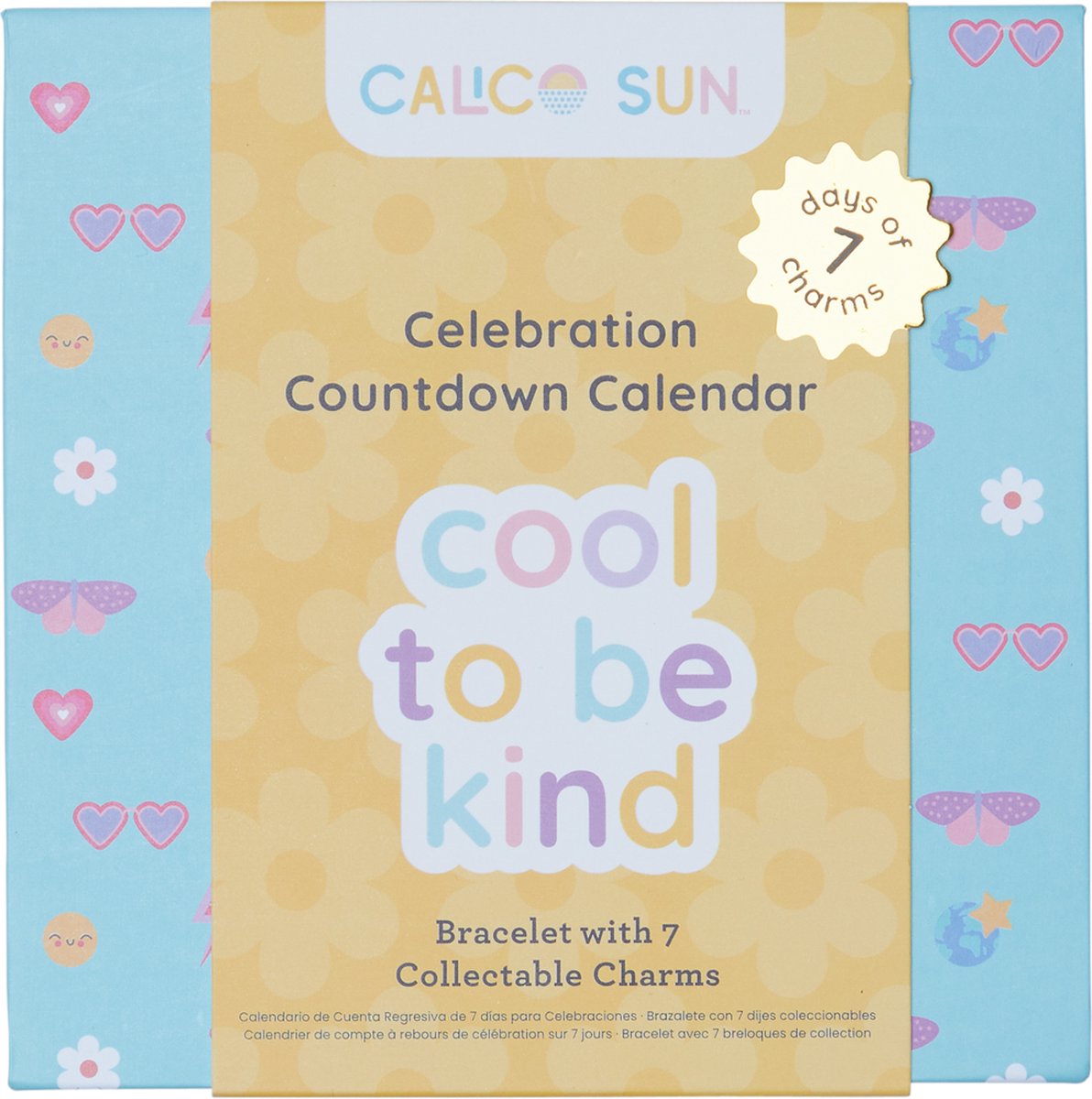 Calico sun countdown celebration kalender cool om aardig te zijn