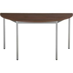 Table sodematub ft147dero-5515 half-round walnut