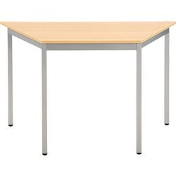 Mesa sodematub ft126trap-b515 roble trapezoidal marrón