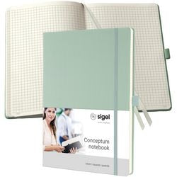 Taccuino Sigel Co680 copertina rigida verde menta