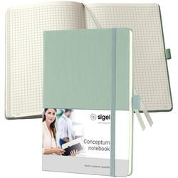 Taccuino Sigel CO682 copertina rigida verde menta