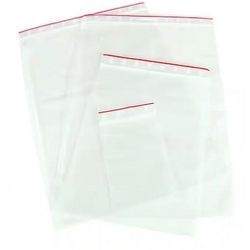 Buste grip strisce scrivibili 60 x 40 mm pp trasparente
