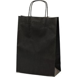 Bolsa de papel s negra 8,7 l 240x110x330 mm