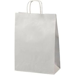 Bolsa de papel s blanca 8,7 l 240x110x330 mm
