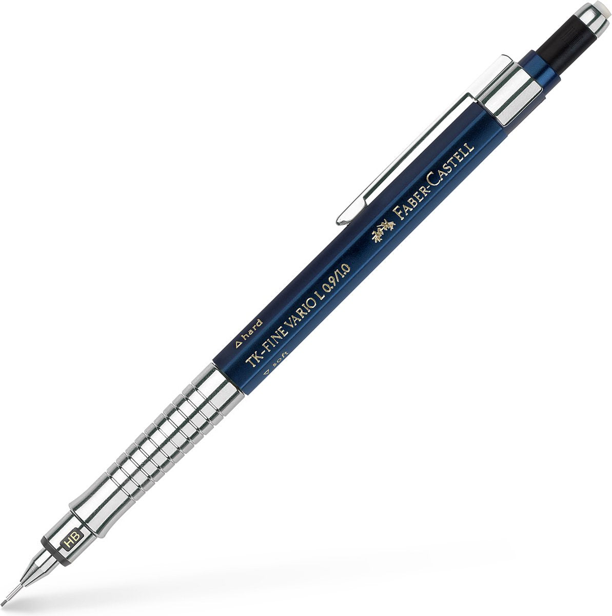 Portamine Faber-castell - tk-fine vario l - larghezza tratto 1,0 mm - durezza hb - indaco - fc-135942