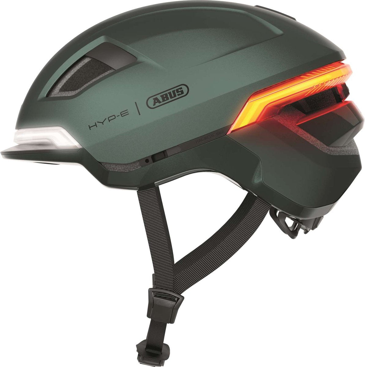 ABUS Smart Helm Hyp-e Jungle Green S 51-55 cm