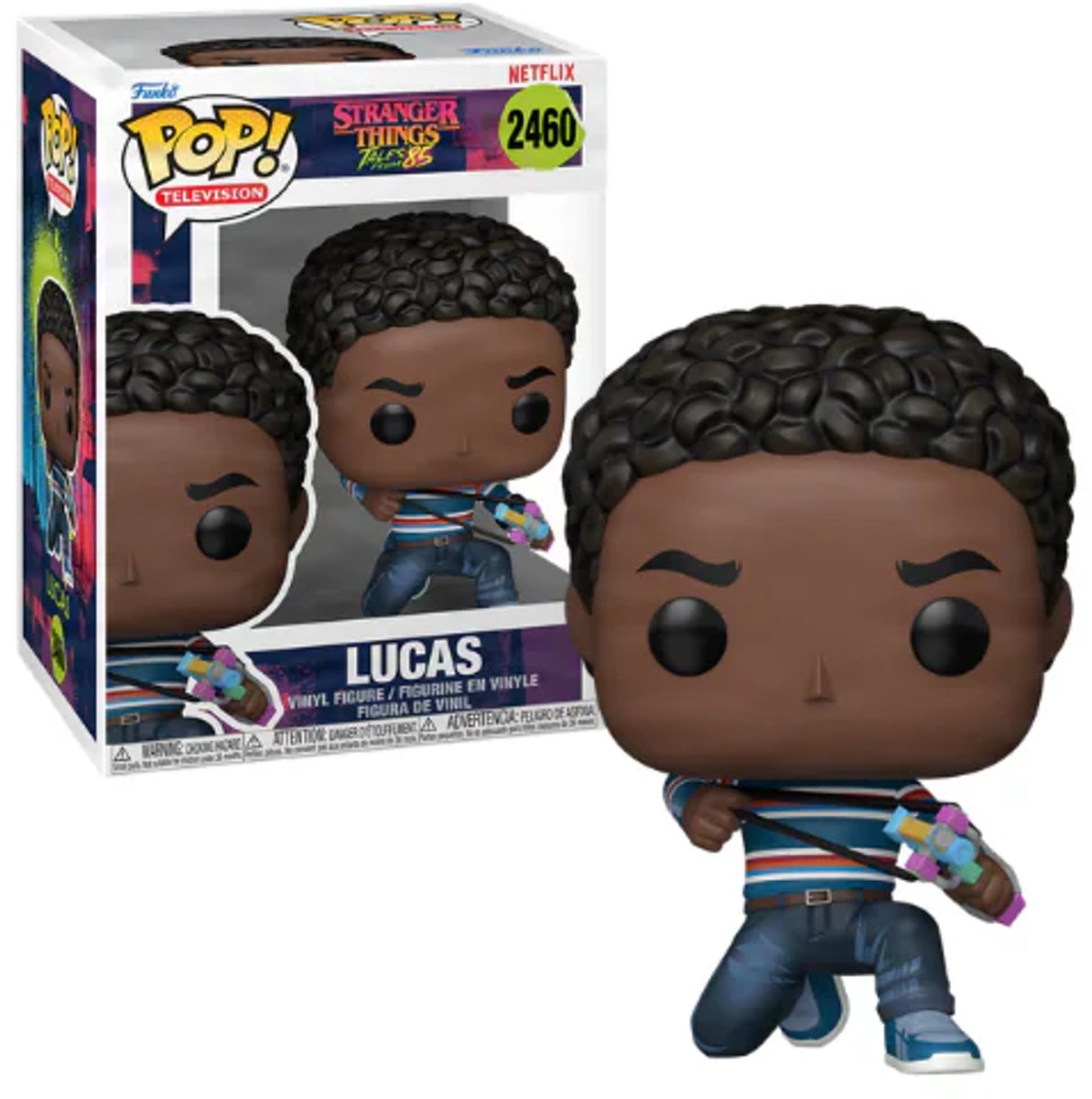 Funkopop! televisione: Stranger Things Tales dal '85 - lucas #2460