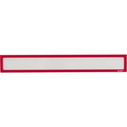 Cornice per visualizzazione informazioni ultradex rossa