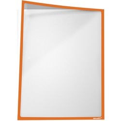 Cornice per visualizzazione informazioni ultradex arancione pastello