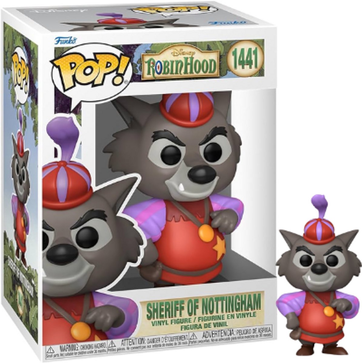 Funko sheriff de nottingham - ¡pop! - figura de Robin Hood
