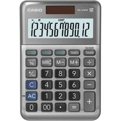 Calculadora Casio MS-120FM gris 12 dígitos