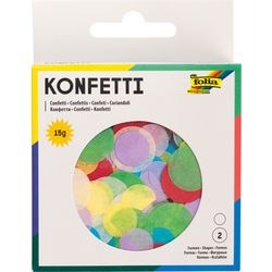 Confetti folia papel infantil multicolor