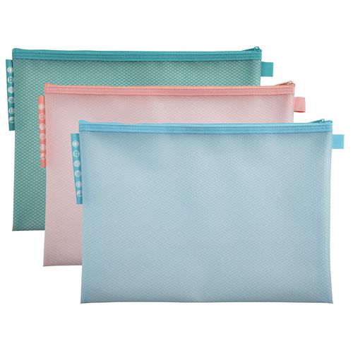 Bolsa con cremallera exacompta 37150e eva (etileno acetato de vinilo) multicolor