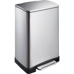 Eko Eko Pedal Bin E-Cube 40 L Matzilverlorig