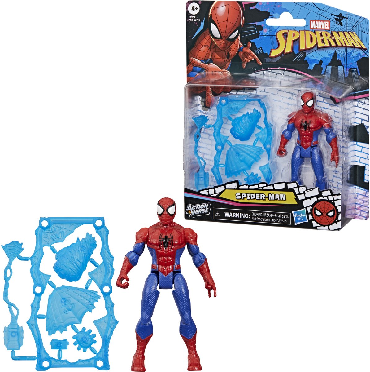 Marvel Spider-Man Actionverse Spider-Man - Action Figure