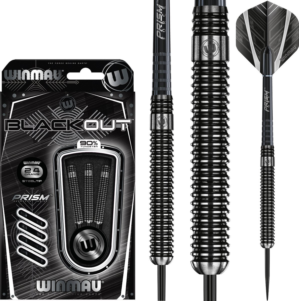 Blackout Winmau 1 90% - freccette