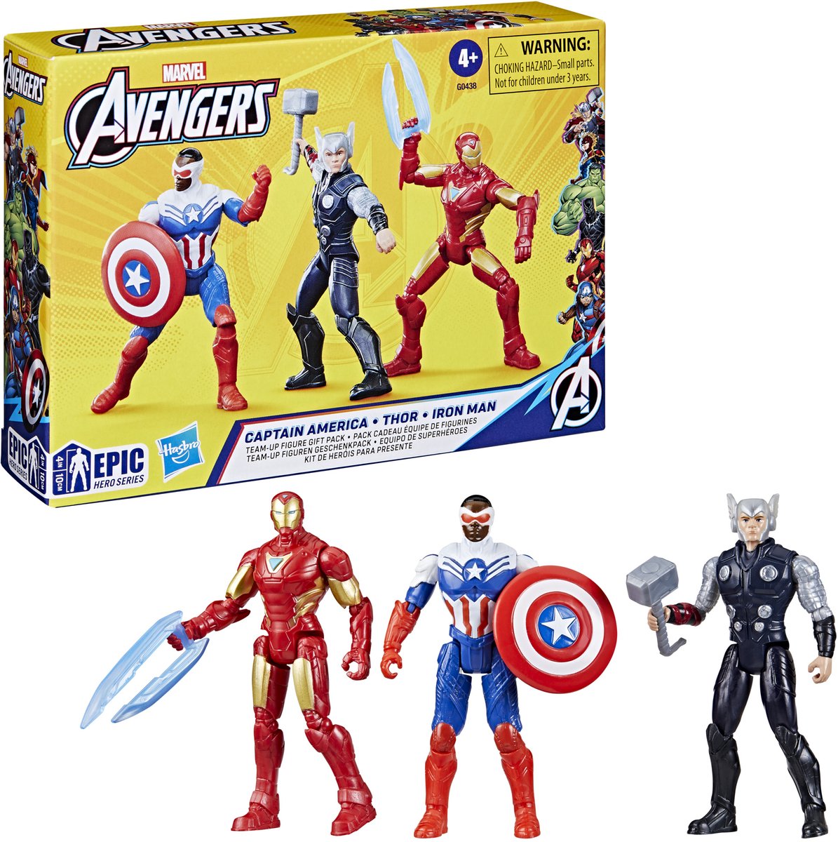 Marvel avengers epic hero series team-up - actiefiguren