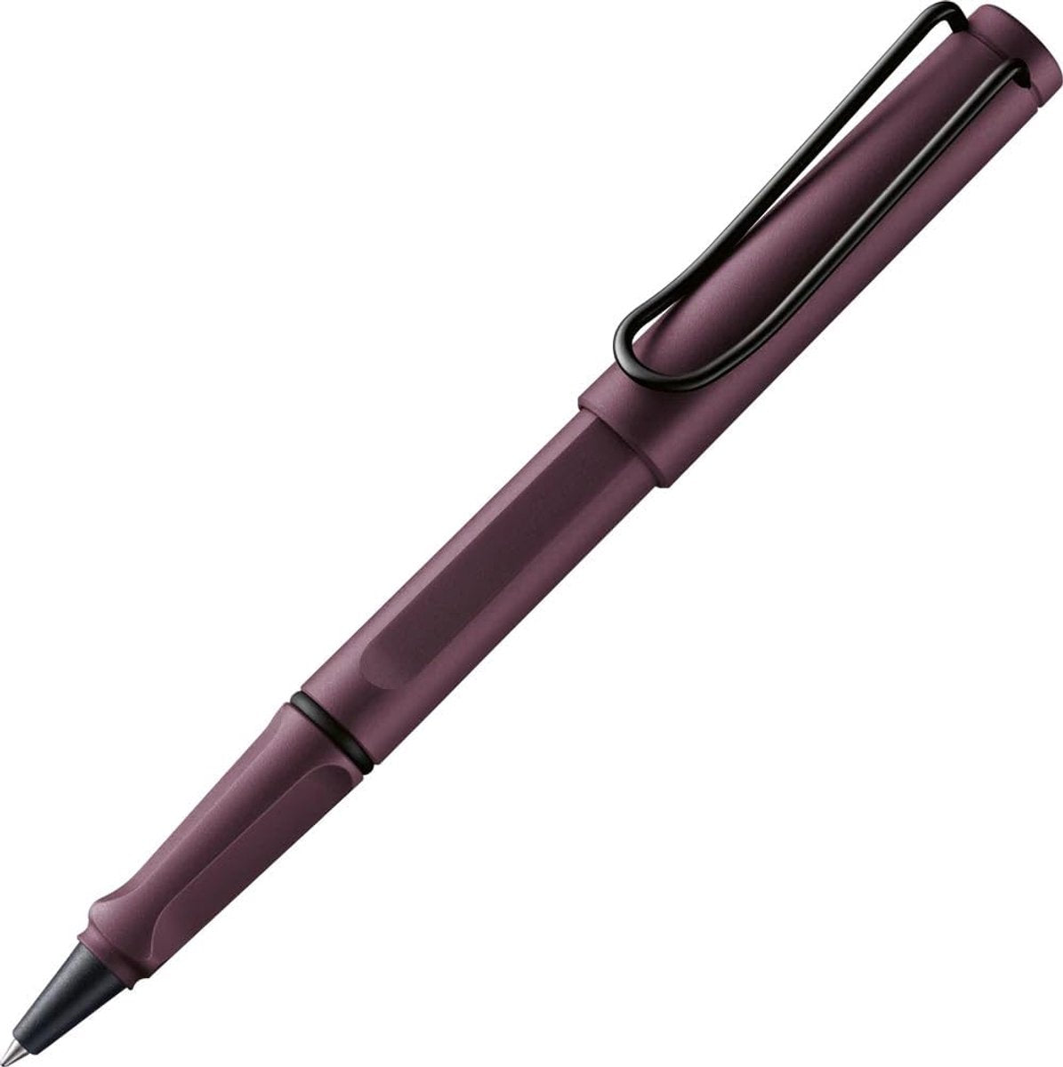 Bolígrafo roller Lamy safari escarlata | agarre ergonómico | espesor de escritura m | carcasa de robusto plástico ASA | Incluye recambio para bolígrafo roller m 63 azul.