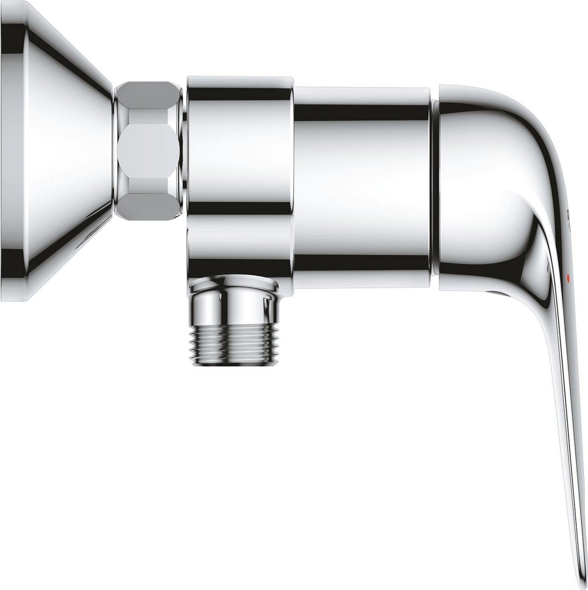 Miscelatore monocomando doccia Grohe Quickfix Swift - installazione a parete - leva in metallo - cromo
