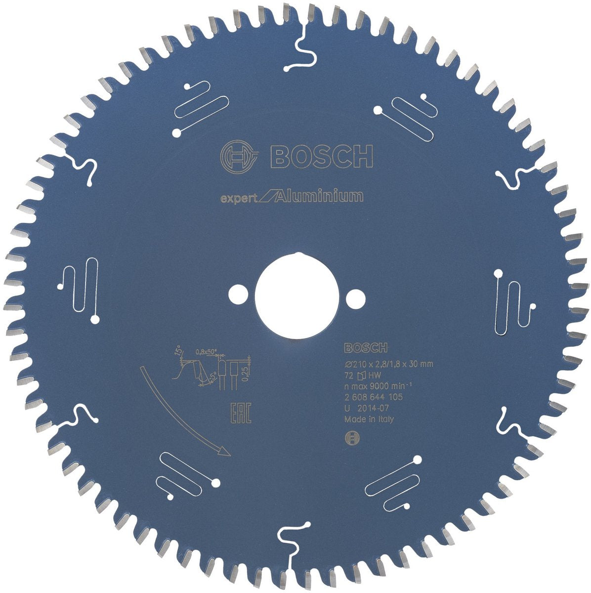 Hoja de sierra circular bosch expert para madera 184x16x2,6 1,6x56 t