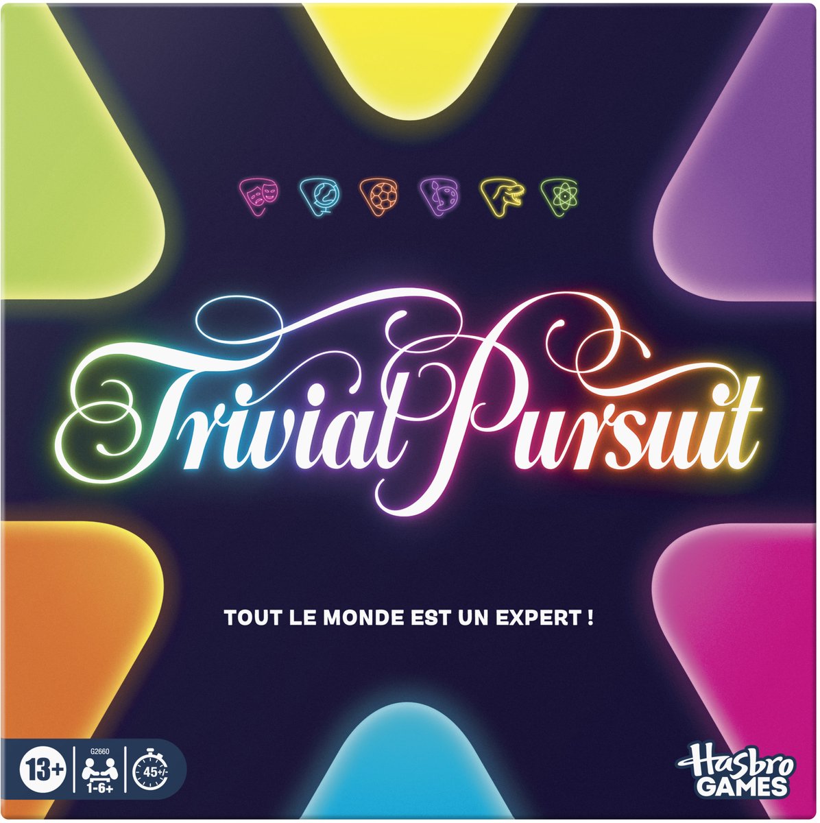 Hasbro gaming Trivial Pursuit - gioco da tavolo - francese