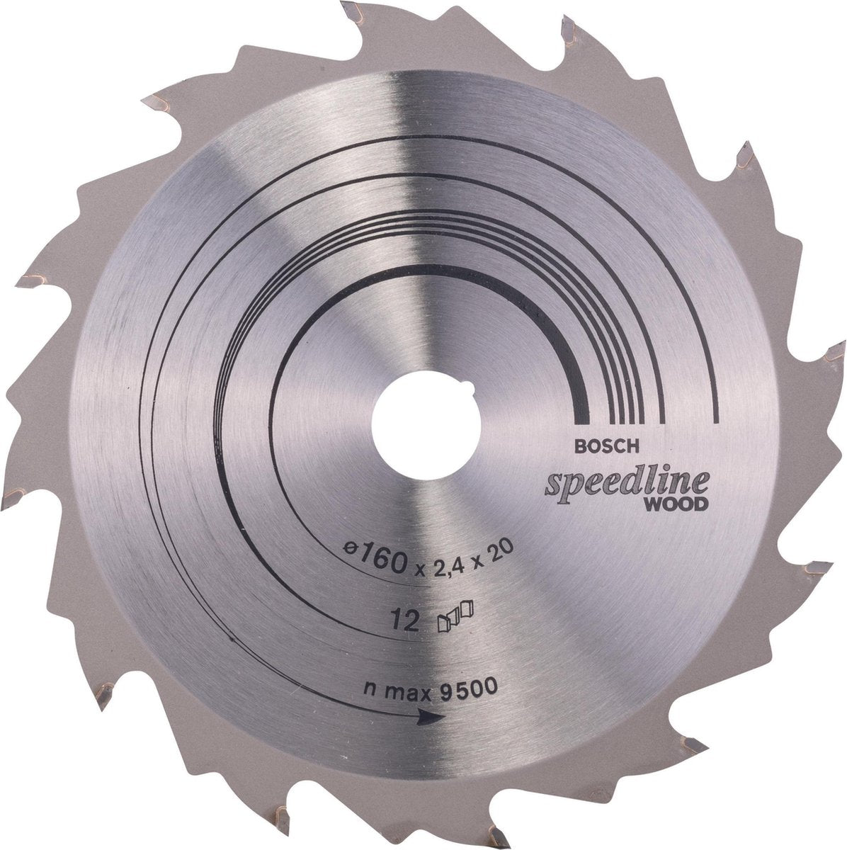 Bosch cirkzb velocidad 160x20x2.4 12t fz wz