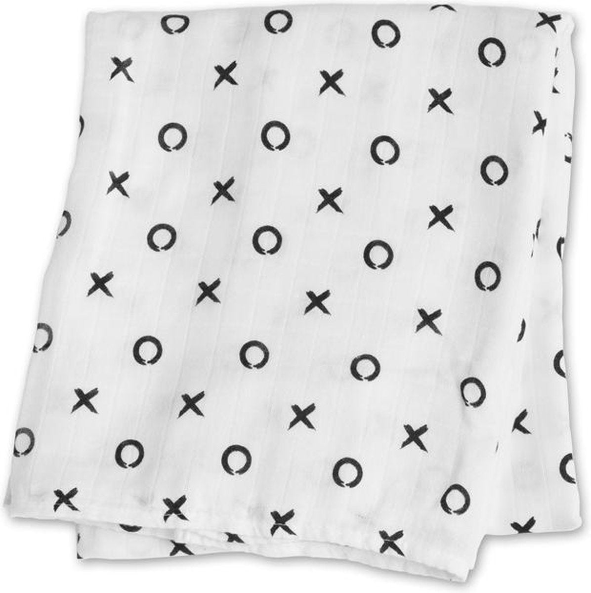 Lulujo - panno idrofilo - swaddle - bambù - 120x120 cm - abbracci baci
