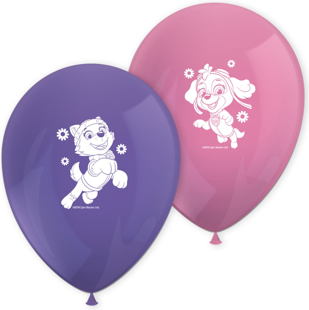 Procos vegaoo - 8 palloncini Paw Patrol Skye ed Everest