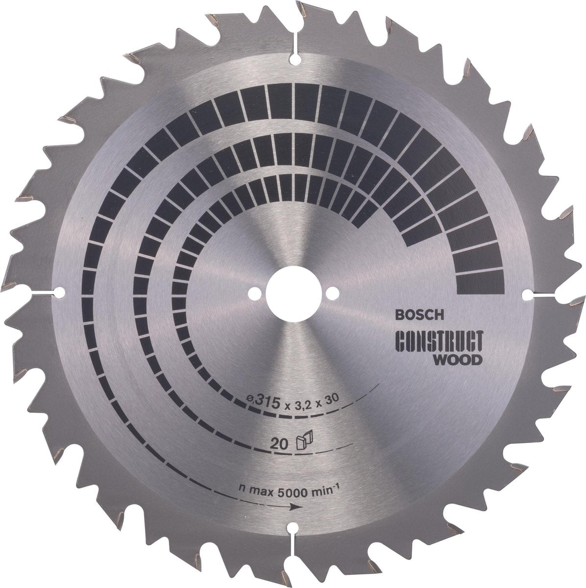 Bosch cirkzb costr. legno t 315x30x3,2 20t wz