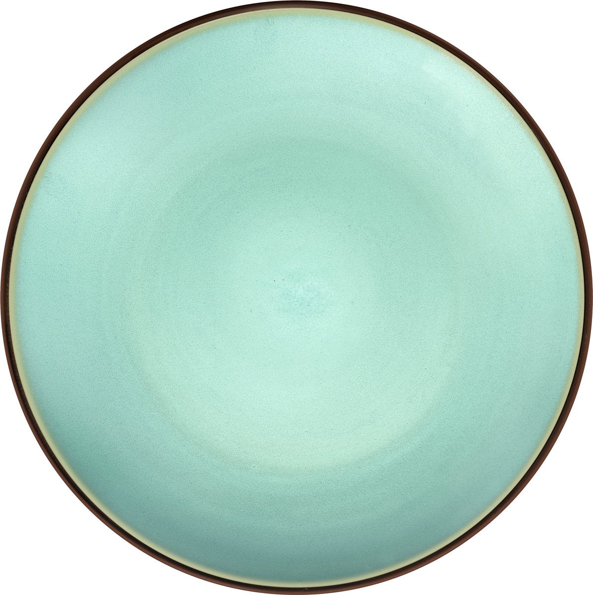 Medard de noblat - feeling jade - piatto piano 26,5 cm - 6 pezzi - gres