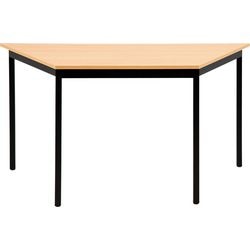 Trapezoidal table sodematub ft147trap-1111 beech black