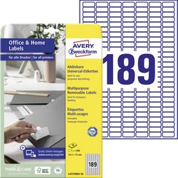 Etichette multifunzionali avery l4731rev-10 carta bianca