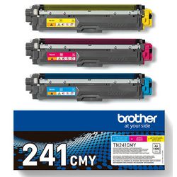 Cartuccia toner Brother TN241CMY multicolore