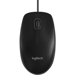 Ratón USB óptico Logitech B100 para empresas