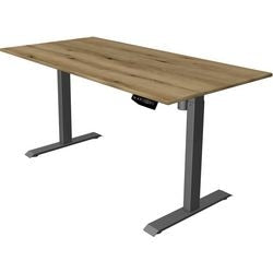 Scrivania sit-stand Kerkmann 10181555 move 1 antracite; quercia