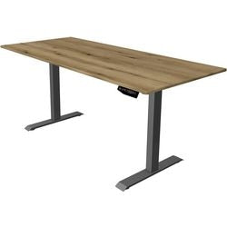 Scrivania sit-stand Kerkmann 10182155 move 1 antracite; quercia